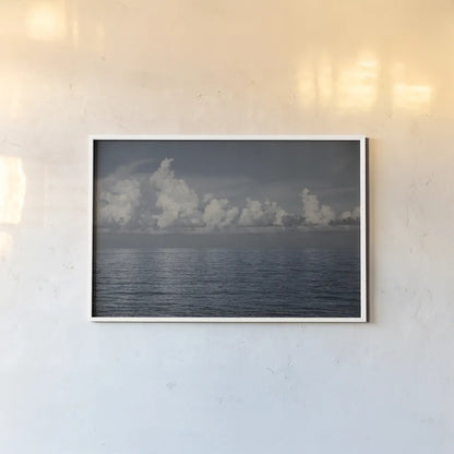 Into the Deep II by Elizabeth Urquhart. shown as a paper print in a white frame. Available as a archival giclee rolled canvas, fine art paper, or poster print. SKU 50744i.