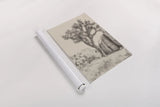 Joshua Tree IV Neutral by Elizabeth Urquhart. shown as a rolled paper print. Available as archival giclee rolled canvas, fine art paper, or poster print. SKU 68491h.