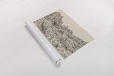 Joshua Tree V Neutral by Elizabeth Urquhart. shown as a rolled paper print. Available as archival giclee rolled canvas, fine art paper, or poster print. SKU 68492i.