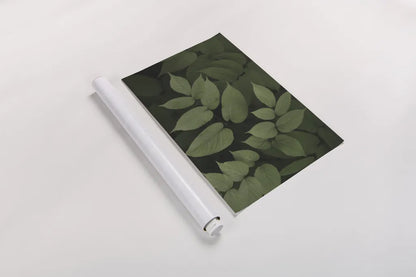 Leafy II by Elizabeth Urquhart. shown as a rolled paper print. Available as archival giclee rolled canvas, fine art paper, or poster print. SKU 50719i.