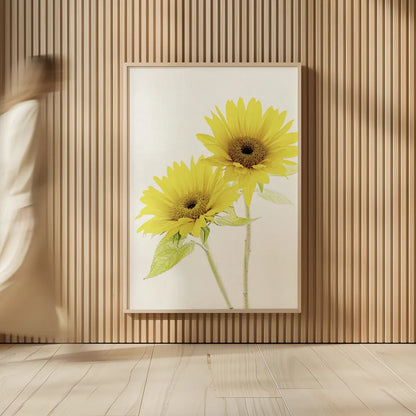 Light and Bright Floral VII by Elizabeth Urquhart. shown as over sized large wall art. Available as an archival giclee rolled canvas, fine art paper, or poster print. SKU 33344h.
