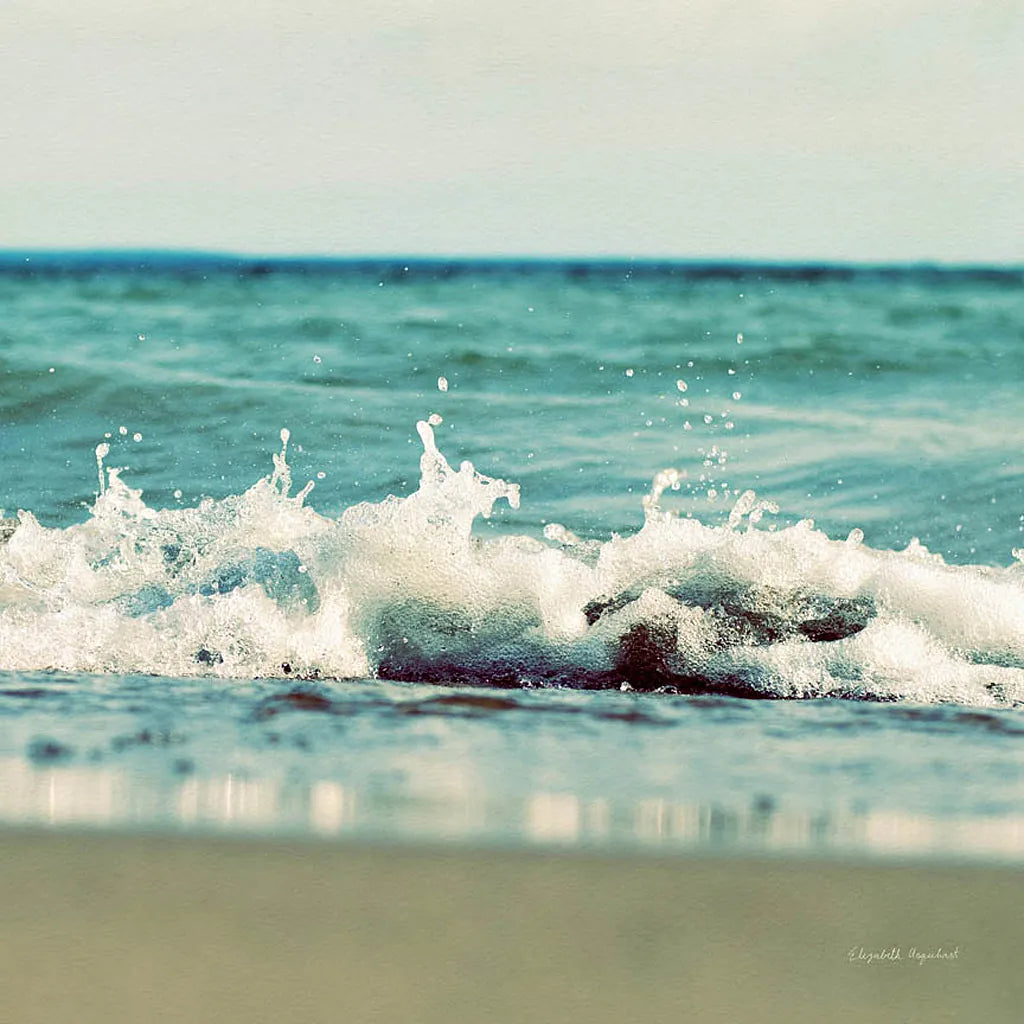 Mint Cottage Days II Crop by Elizabeth Urquhart. SKU 23783a. Archival Giclee Fine art print for wall decor.