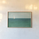 Mint Cottage Days III by Elizabeth Urquhart. shown as a paper print in a natural frame. Available as a archival giclee rolled canvas, fine art paper, or poster print. SKU 23784i.