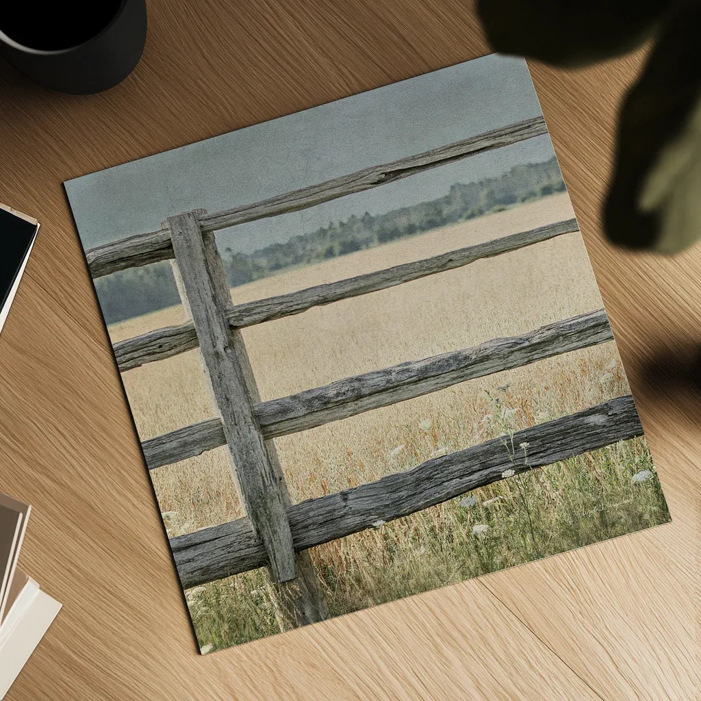 Neutral Country I Crop by Elizabeth Urquhart. Shown as a detailed flat fine art print, highlighting archival giclee quality. Available as an archival giclee rolled canvas, fine art paper, or poster print. SKU 22383a.