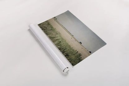 Neutral Country II by Elizabeth Urquhart. shown as a rolled paper print. Available as archival giclee rolled canvas, fine art paper, or poster print. SKU 22384i.