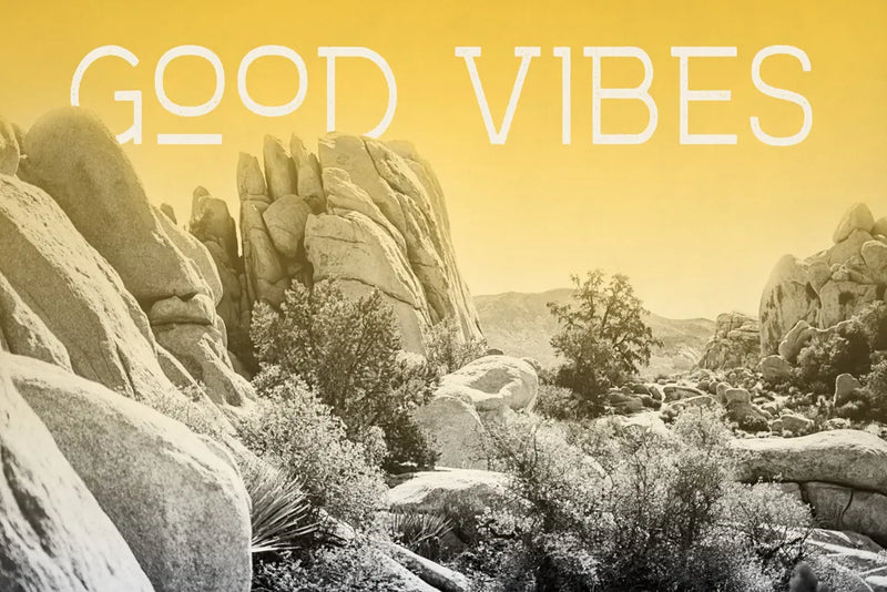 Ombre Adventure I Good Vibes by Elizabeth Urquhart. SKU 34482i. Archival Giclee Fine art print for wall decor.