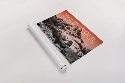 Ombre Adventure II Wild Soul by Elizabeth Urquhart. shown as a rolled paper print. Available as archival giclee rolled canvas, fine art paper, or poster print. SKU 34483i.