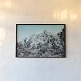 Ombre Adventure III by Elizabeth Urquhart. shown as a paper print in a black flame. Available as a archival giclee rolled canvas, fine art paper, or poster print. SKU 33210i.