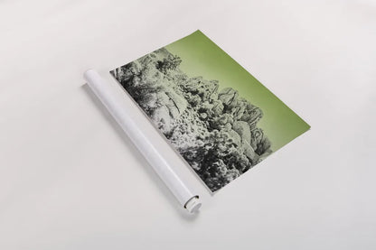 Ombre Adventure V by Elizabeth Urquhart. shown as a rolled paper print. Available as archival giclee rolled canvas, fine art paper, or poster print. SKU 33212i.