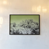 Ombre Adventure V by Elizabeth Urquhart. shown as a paper print in a black flame. Available as a archival giclee rolled canvas, fine art paper, or poster print. SKU 33212i.