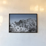 Ombre Adventure VI by Elizabeth Urquhart. shown as a paper print in a black flame. Available as a archival giclee rolled canvas, fine art paper, or poster print. SKU 33213i.
