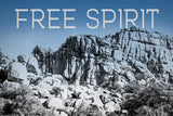 Ombre Adventure VI Free Spirit by Elizabeth Urquhart. SKU 34487i. Archival Giclee Fine art print for wall decor.