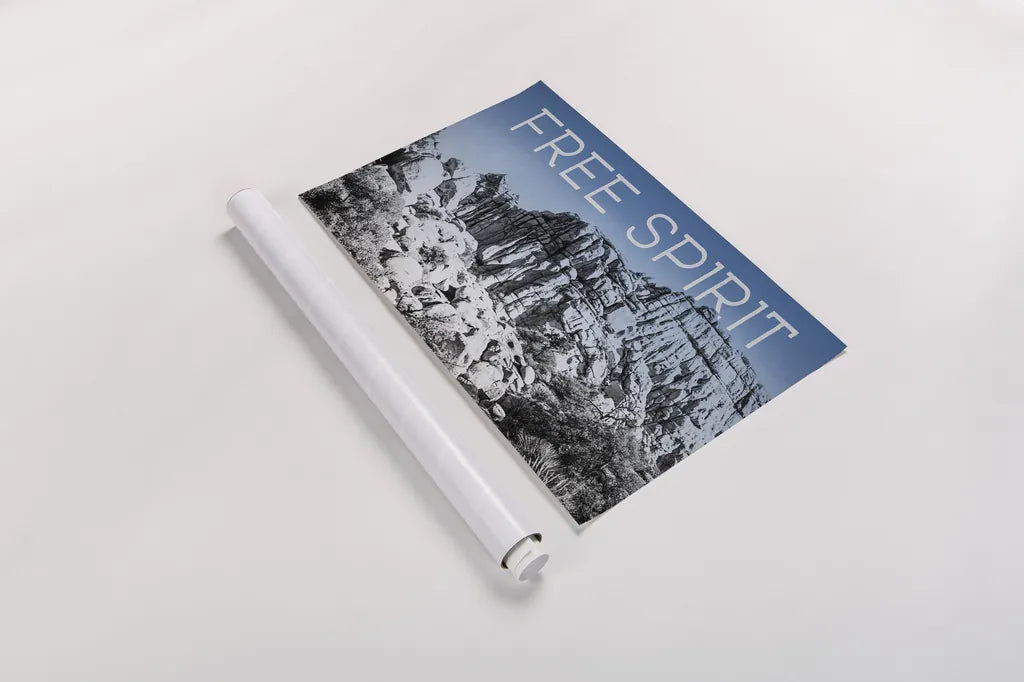 Ombre Adventure VI Free Spirit by Elizabeth Urquhart. shown as a rolled paper print. Available as archival giclee rolled canvas, fine art paper, or poster print. SKU 34487i.