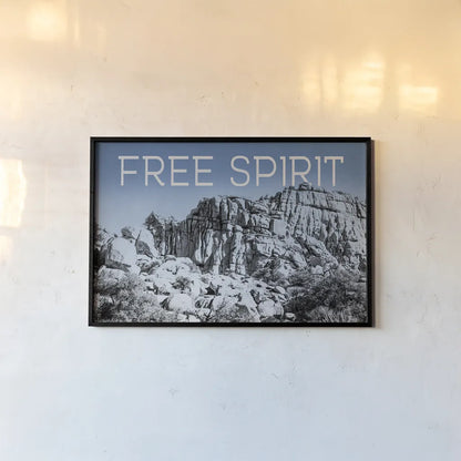 Ombre Adventure VI Free Spirit by Elizabeth Urquhart. shown as a paper print in a black flame. Available as a archival giclee rolled canvas, fine art paper, or poster print. SKU 34487i.
