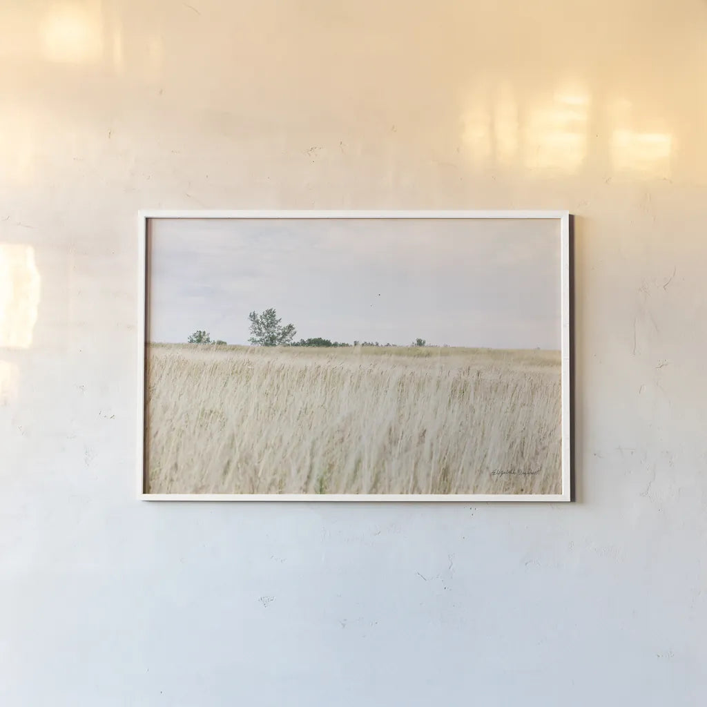 On the Edge II by Elizabeth Urquhart. shown as a paper print in a white frame. Available as a archival giclee rolled canvas, fine art paper, or poster print. SKU 74447i.