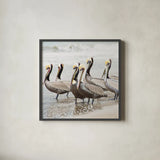 Pacific Cool IV Crop by Elizabeth Urquhart. Shown in a sleek black glass frame for a contemporary gallery look. Available as an archival giclee rolled canvas, fine art paper, or poster print. SKU 25523a.
