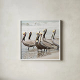 Pacific Cool IV Crop by Elizabeth Urquhart. Shown in a crisp white glass frame for a clean and minimalist style. Available as an archival giclee rolled canvas, fine art paper, or poster print. SKU 25523a.