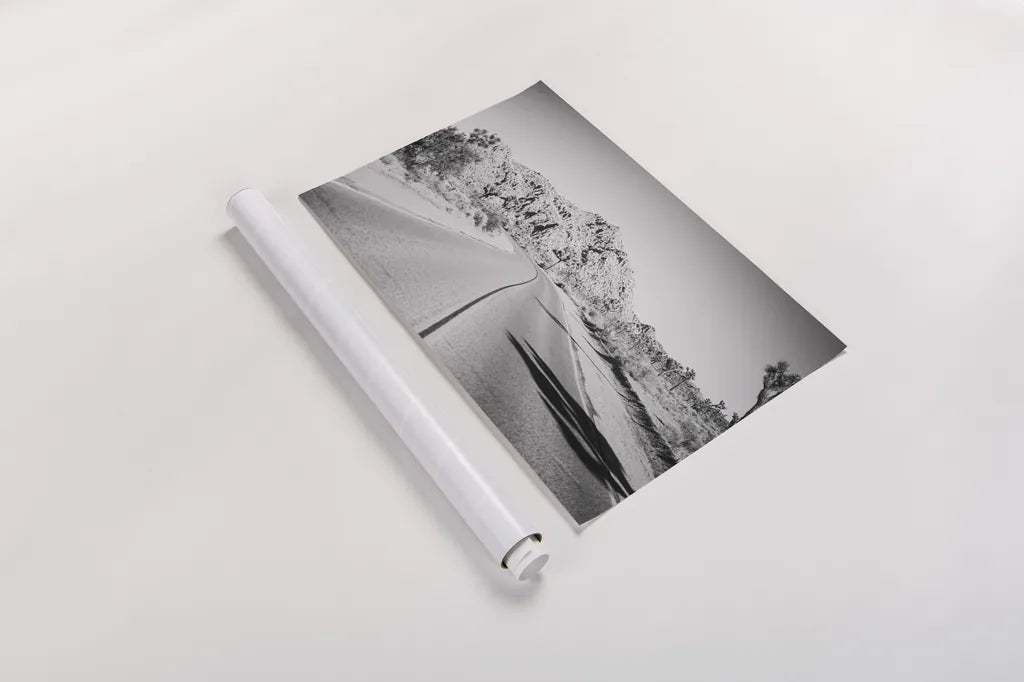 Road Trip I by Elizabeth Urquhart. shown as a rolled paper print. Available as archival giclee rolled canvas, fine art paper, or poster print. SKU 50737i.