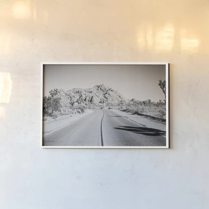 Road Trip I by Elizabeth Urquhart. shown as a paper print in a white frame. Available as a archival giclee rolled canvas, fine art paper, or poster print. SKU 50737i.