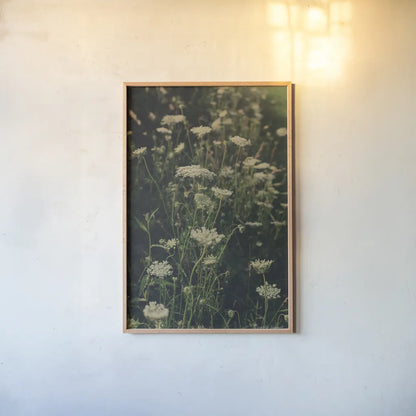 Running Wild I by Elizabeth Urquhart. shown as a paper print in a natural frame. Available as a archival giclee rolled canvas, fine art paper, or poster print. SKU 74449h.
