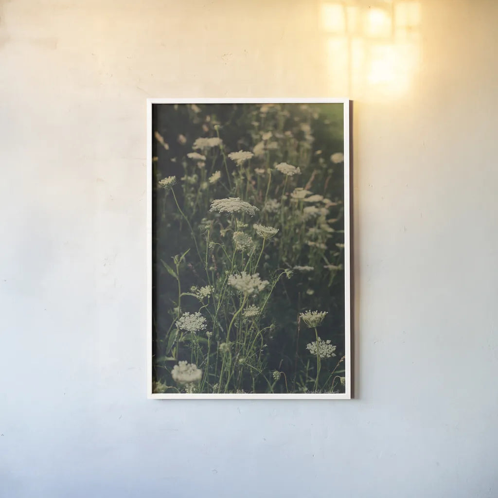Running Wild I by Elizabeth Urquhart. shown as a paper print in a white frame. Available as a archival giclee rolled canvas, fine art paper, or poster print. SKU 74449h.