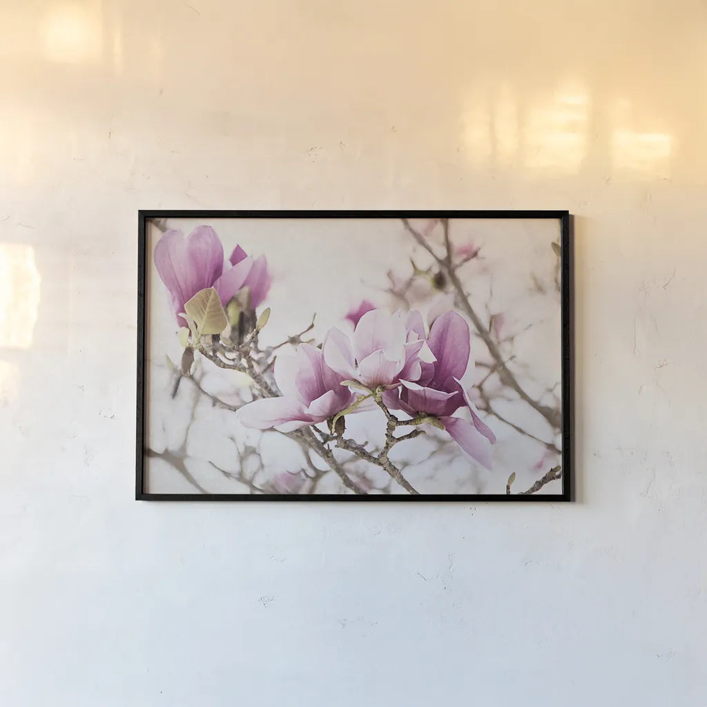Spring is In the Air III by Elizabeth Urquhart. shown as a paper print in a black flame. Available as a archival giclee rolled canvas, fine art paper, or poster print. SKU 25514i.
