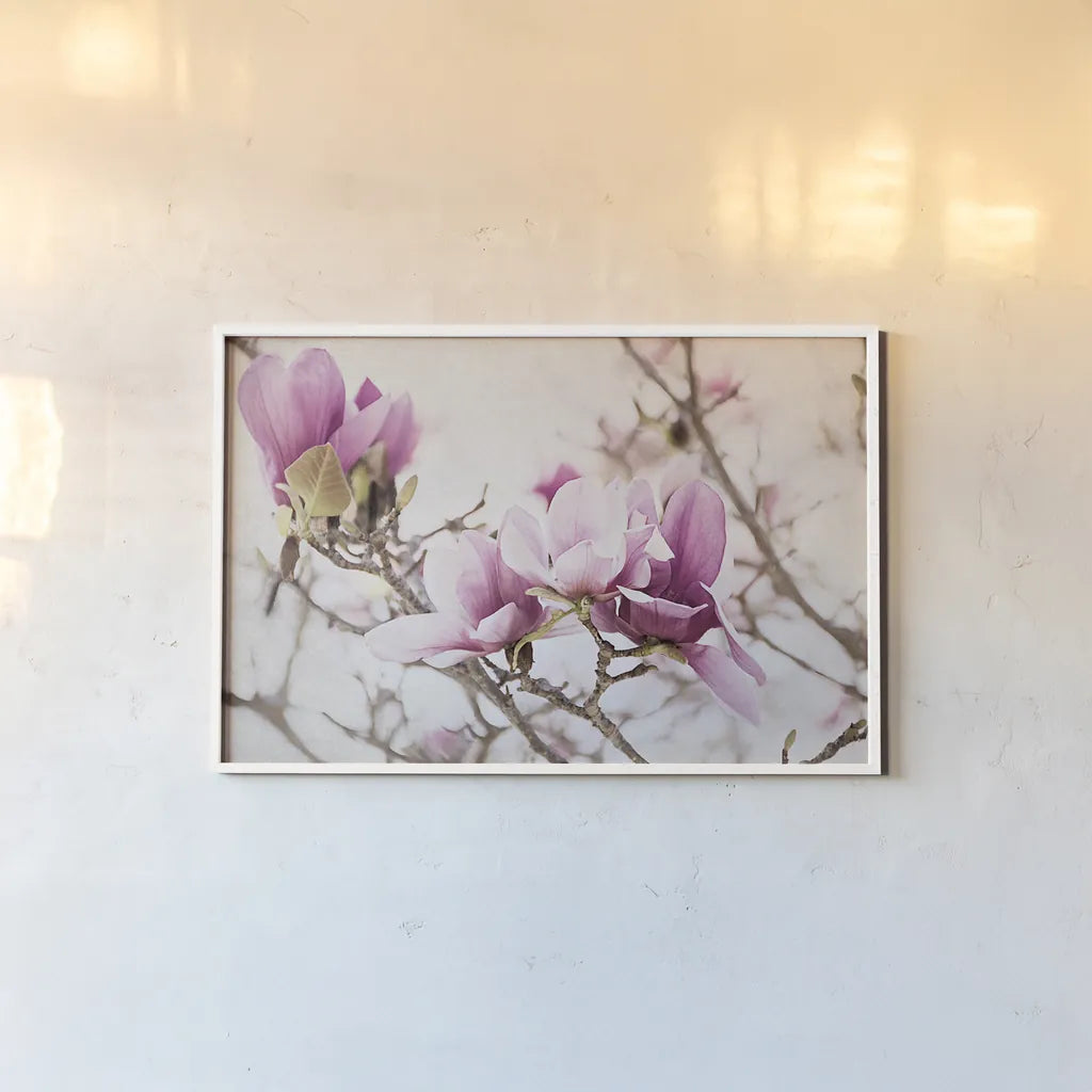 Spring is In the Air III by Elizabeth Urquhart. shown as a paper print in a white frame. Available as a archival giclee rolled canvas, fine art paper, or poster print. SKU 25514i.