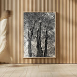 Stand Tall I by Elizabeth Urquhart. shown as over sized large wall art. Available as an archival giclee rolled canvas, fine art paper, or poster print. SKU 30341h.