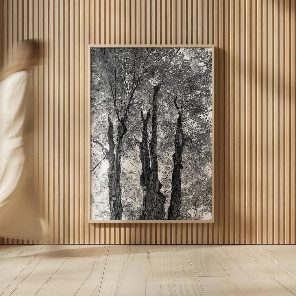 Stand Tall I by Elizabeth Urquhart. shown as over sized large wall art. Available as an archival giclee rolled canvas, fine art paper, or poster print. SKU 30341h.