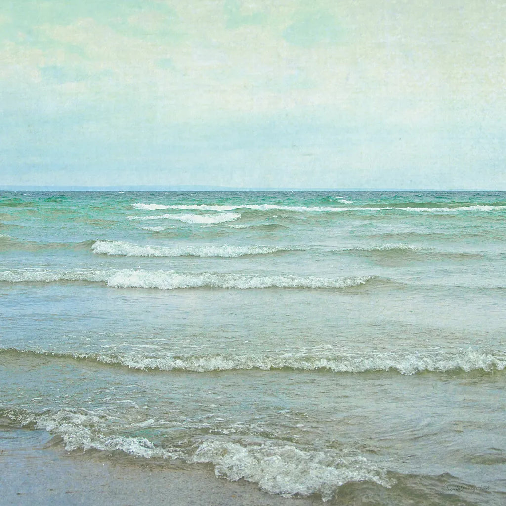 The Tide I Square by Elizabeth Urquhart. SKU 17682a. Archival Giclee Fine art print for wall decor.