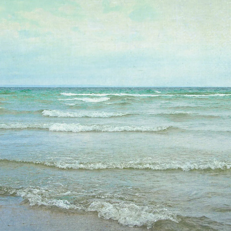 The Tide I Square by Elizabeth Urquhart. SKU 17682a. Archival Giclee Fine art print for wall decor.