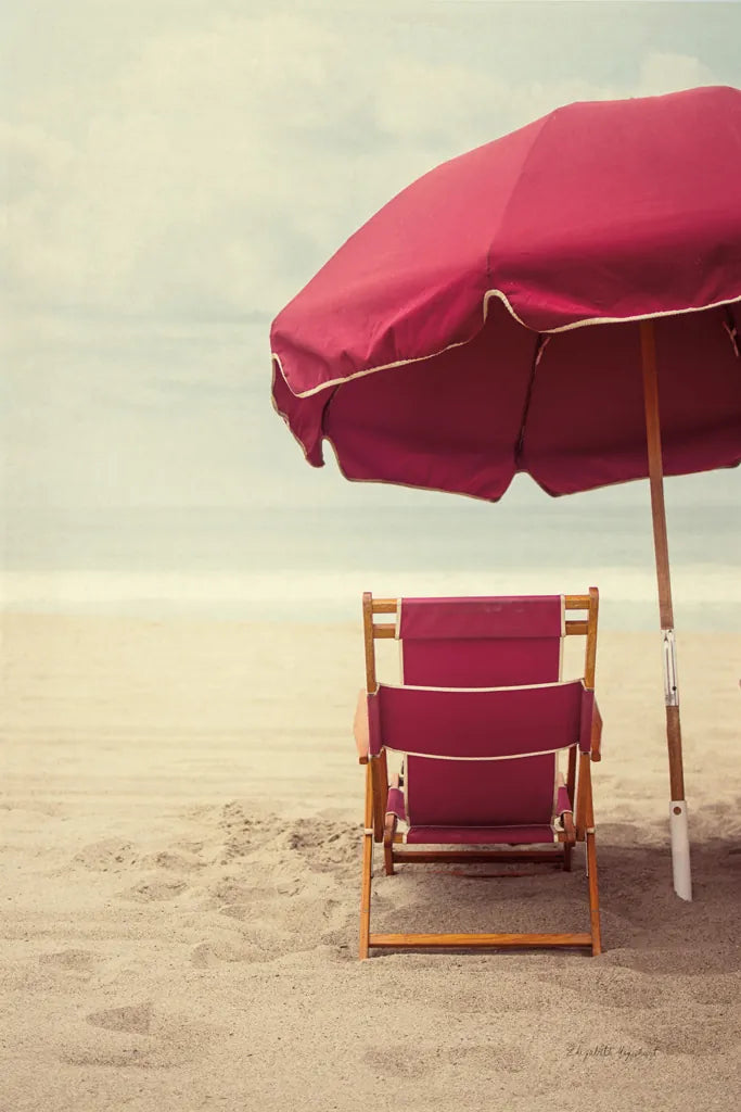 Under the Umbrella I by Elizabeth Urquhart. SKU 33206h. Archival Giclee Fine art print for wall decor.
