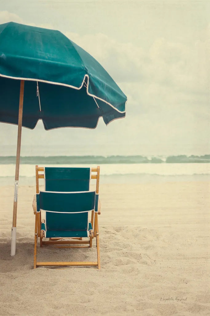 Under the Umbrella II by Elizabeth Urquhart. SKU 33207h. Archival Giclee Fine art print for wall decor.