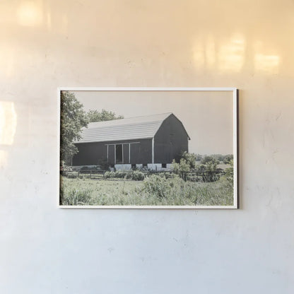 Weathered II by Elizabeth Urquhart. shown as a paper print in a white frame. Available as a archival giclee rolled canvas, fine art paper, or poster print. SKU 50756i.