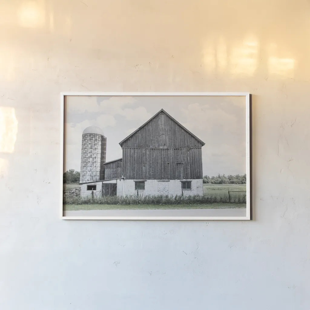 Weathered III by Elizabeth Urquhart. shown as a paper print in a white frame. Available as a archival giclee rolled canvas, fine art paper, or poster print. SKU 50757i.