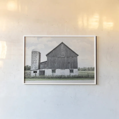 Weathered III by Elizabeth Urquhart. shown as a paper print in a white frame. Available as a archival giclee rolled canvas, fine art paper, or poster print. SKU 50757i.