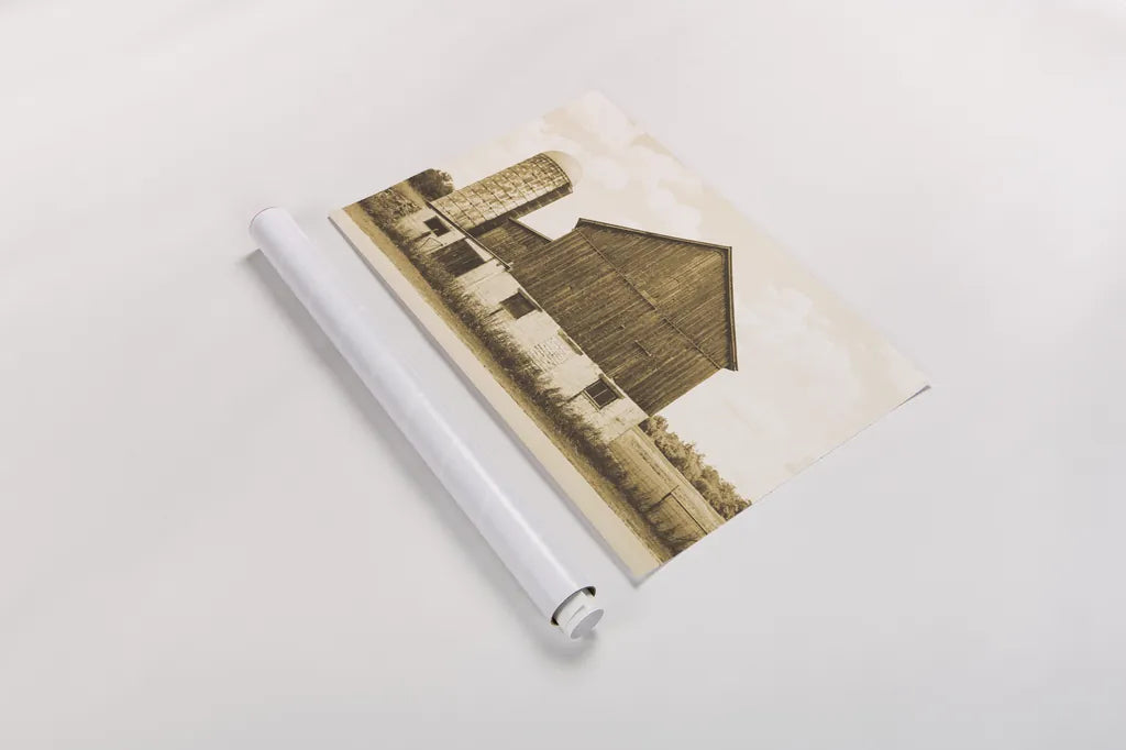 Weathered III Sepia by Elizabeth Urquhart. shown as a rolled paper print. Available as archival giclee rolled canvas, fine art paper, or poster print. SKU 57696i.