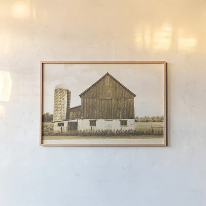 Weathered III Sepia by Elizabeth Urquhart. shown as a paper print in a natural frame. Available as a archival giclee rolled canvas, fine art paper, or poster print. SKU 57696i.