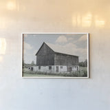 Weathered IV by Elizabeth Urquhart. shown as a paper print in a white frame. Available as a archival giclee rolled canvas, fine art paper, or poster print. SKU 50758i.