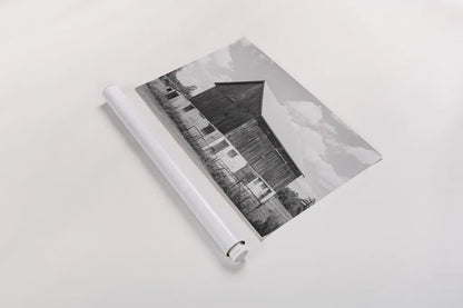 Weathered IV BW by Elizabeth Urquhart. shown as a rolled paper print. Available as archival giclee rolled canvas, fine art paper, or poster print. SKU 56048i.