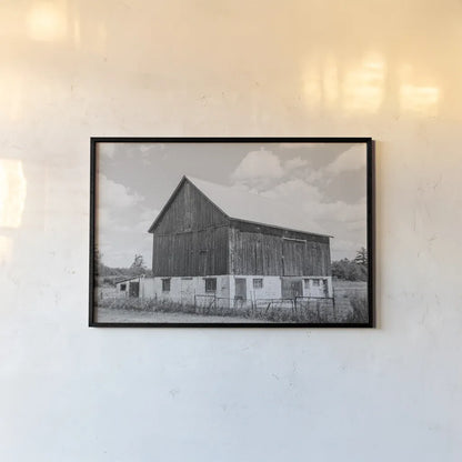 Weathered IV BW by Elizabeth Urquhart. shown as a paper print in a black flame. Available as a archival giclee rolled canvas, fine art paper, or poster print. SKU 56048i.