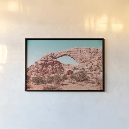 What a View IV by Elizabeth Urquhart. shown as a paper print in a black flame. Available as a archival giclee rolled canvas, fine art paper, or poster print. SKU 67336i.