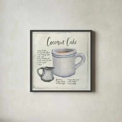 American Diner I by Emily Adams. Shown in a sleek black glass frame for a contemporary gallery look. Available as an archival giclee rolled canvas, fine art paper, or poster print. SKU 28079a.