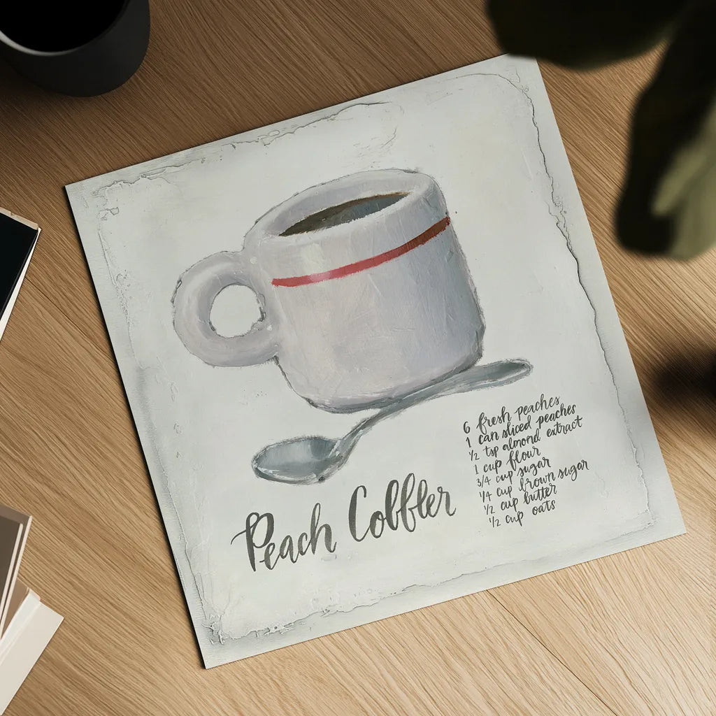 American Diner III by Emily Adams. Shown as a detailed flat fine art print, highlighting archival giclee quality. Available as an archival giclee rolled canvas, fine art paper, or poster print. SKU 28081a.