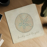 Beach Treasures IV Christmas by Emily Adams. Shown as a detailed flat fine art print, highlighting archival giclee quality. Available as an archival giclee rolled canvas, fine art paper, or poster print. SKU 44925a.