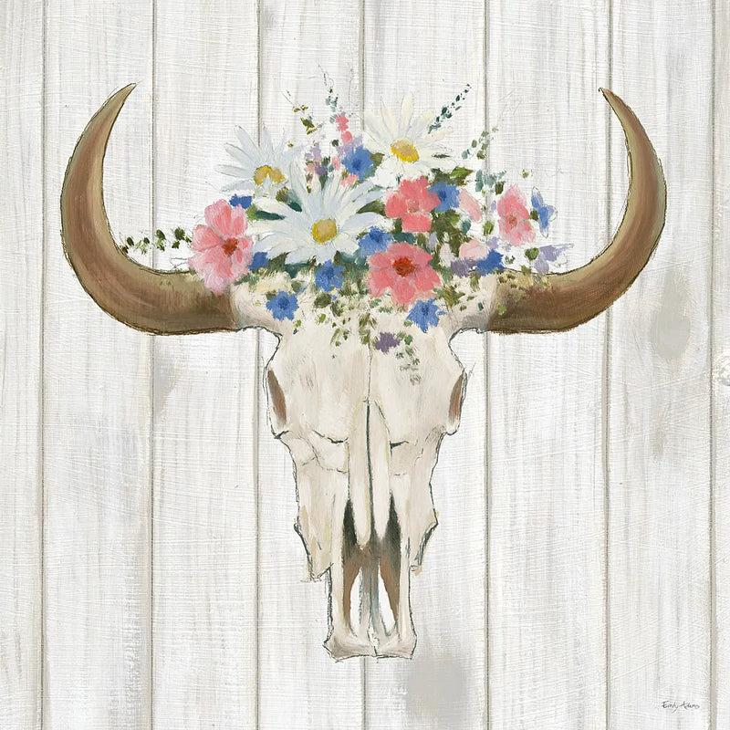 Bohemian Rising II no Border by Emily Adams. SKU 22976a. Archival Giclee Fine art print for wall decor.