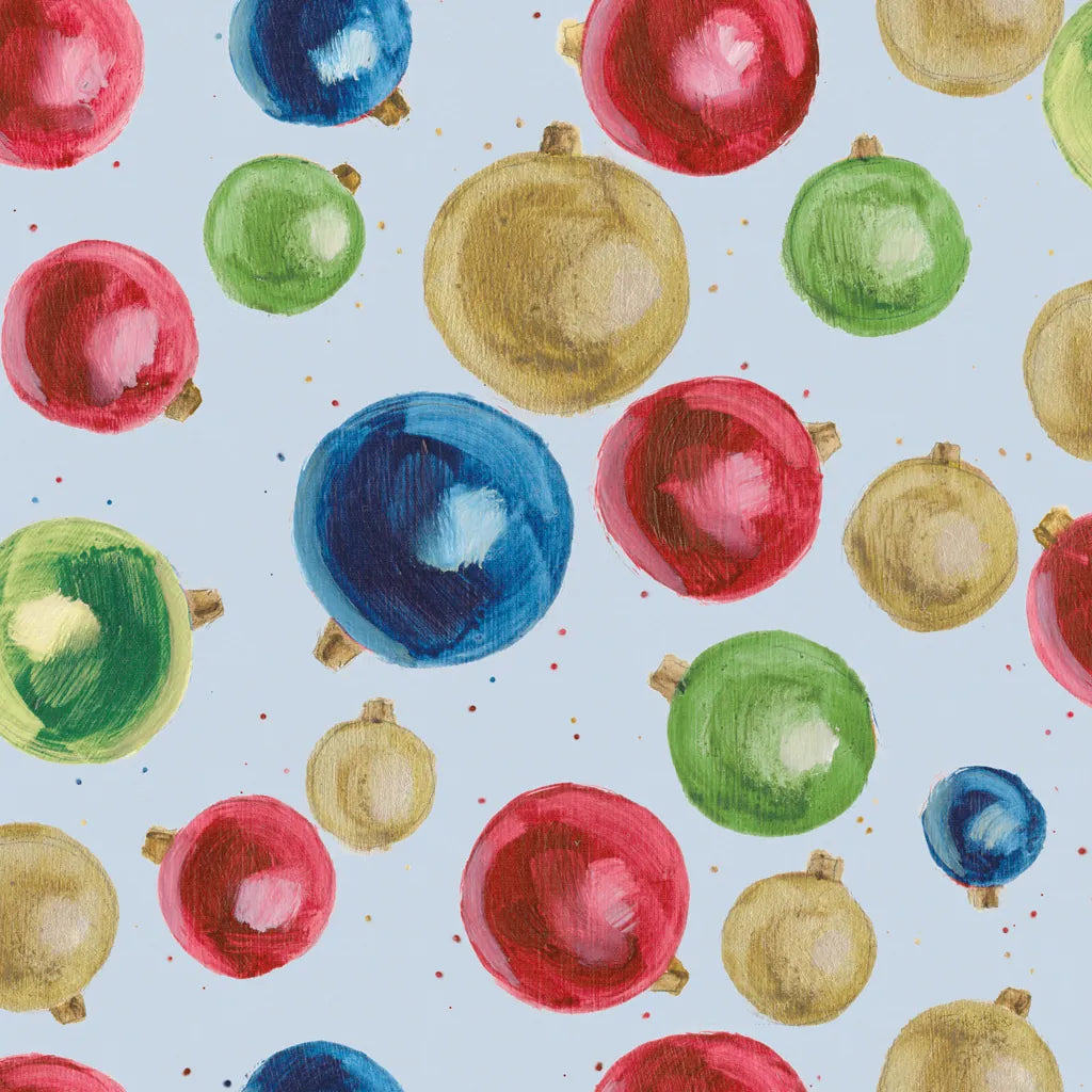 Christmas Critters Bright Pattern IIA  by Emily Adams. SKU 49202a. Archival Giclee Fine art print for wall decor.