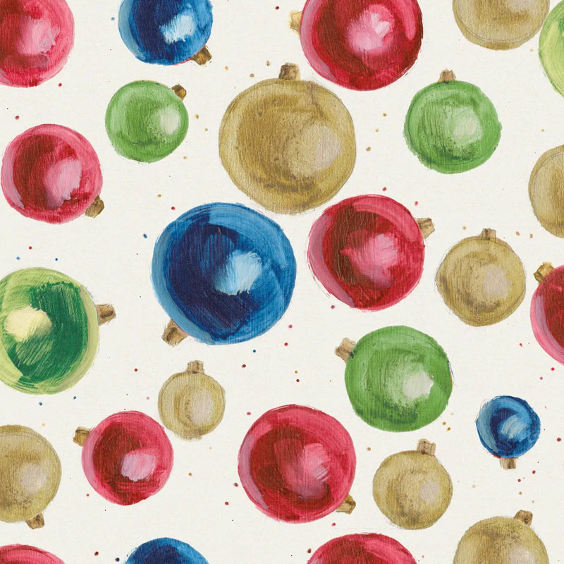 Christmas Critters Bright Pattern IIB by Emily Adams. SKU 49203a. Archival Giclee Fine art print for wall decor.