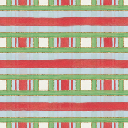 Christmas Critters Bright Pattern VIB by Emily Adams. SKU 49211a. Archival Giclee Fine art print for wall decor.