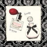 Cosmetique I by Emily Adams. SKU 11262a. Archival Giclee Fine art print for wall decor.